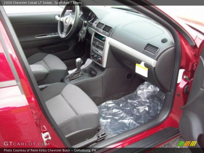 Sport Red / Ebony 2009 Chevrolet Cobalt LT Sedan