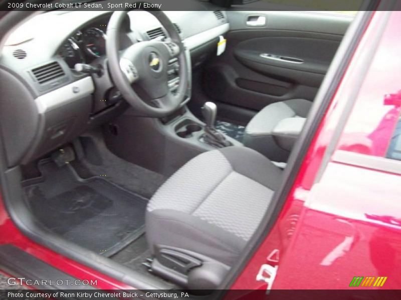 Sport Red / Ebony 2009 Chevrolet Cobalt LT Sedan
