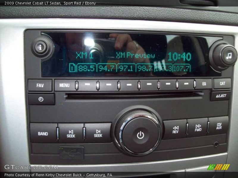 Sport Red / Ebony 2009 Chevrolet Cobalt LT Sedan