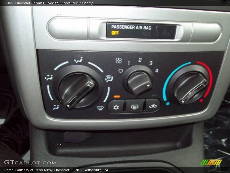 Sport Red / Ebony 2009 Chevrolet Cobalt LT Sedan