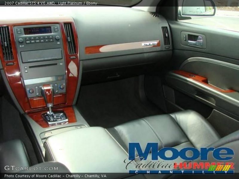 Light Platinum / Ebony 2007 Cadillac STS 4 V6 AWD