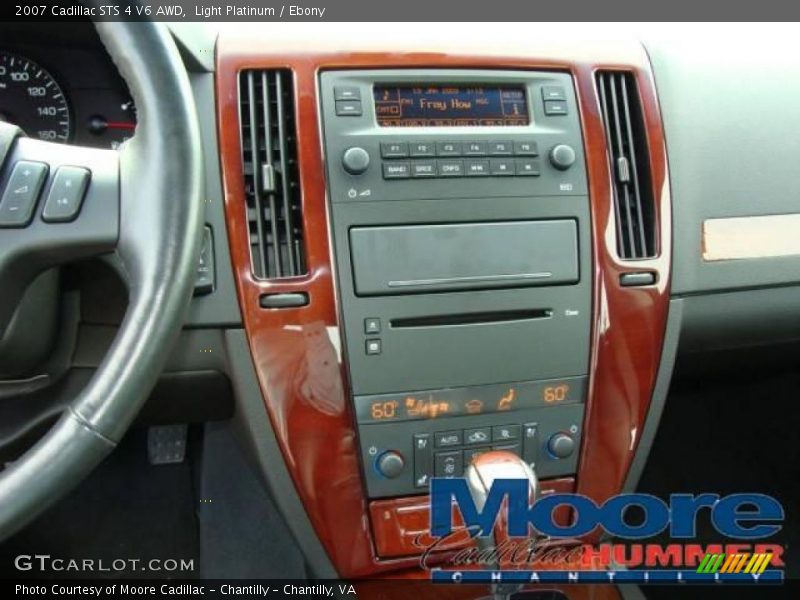 Light Platinum / Ebony 2007 Cadillac STS 4 V6 AWD
