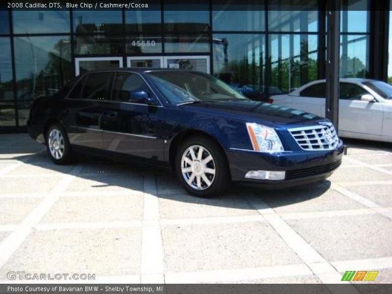Blue Chip / Cashmere/Cocoa 2008 Cadillac DTS