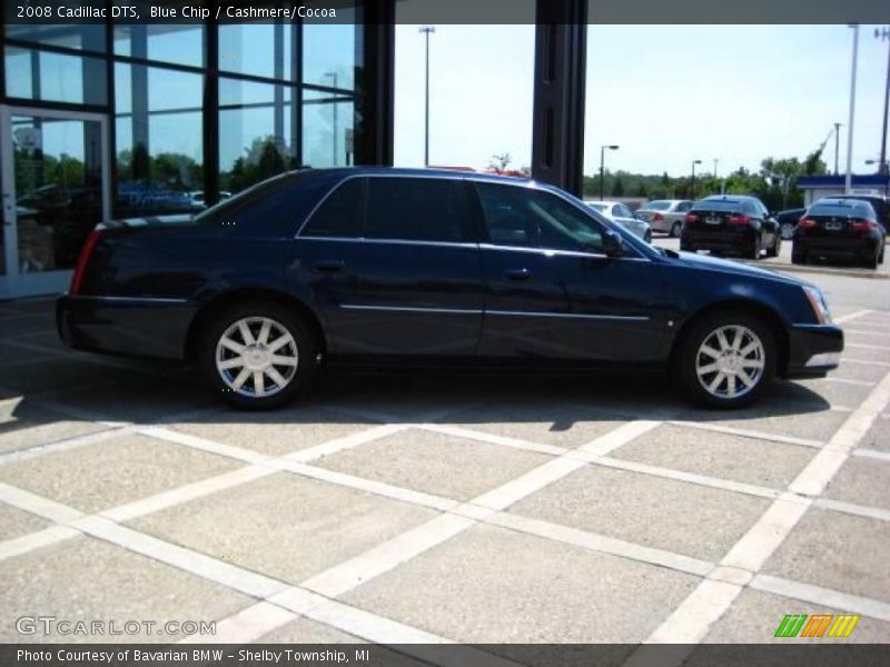 Blue Chip / Cashmere/Cocoa 2008 Cadillac DTS