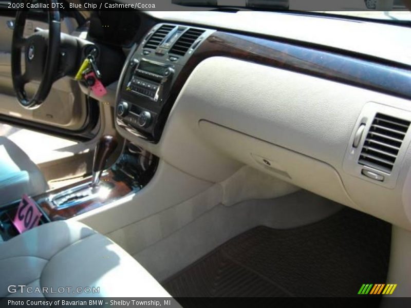 Blue Chip / Cashmere/Cocoa 2008 Cadillac DTS