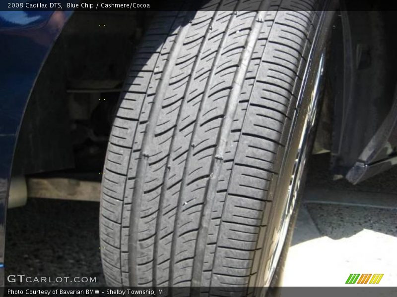 Blue Chip / Cashmere/Cocoa 2008 Cadillac DTS