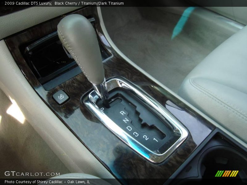 Black Cherry / Titanium/Dark Titanium 2009 Cadillac DTS Luxury