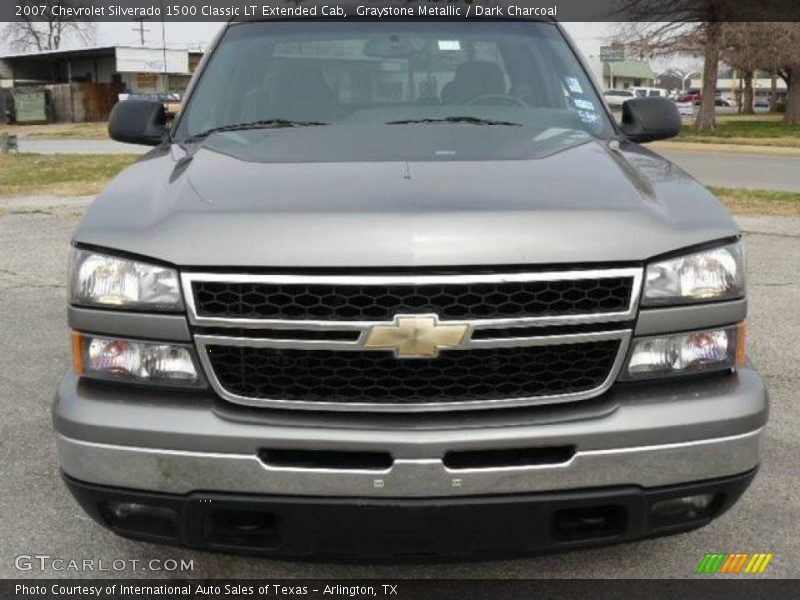 Graystone Metallic / Dark Charcoal 2007 Chevrolet Silverado 1500 Classic LT Extended Cab