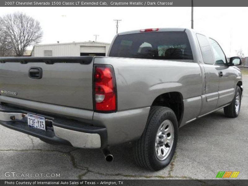 Graystone Metallic / Dark Charcoal 2007 Chevrolet Silverado 1500 Classic LT Extended Cab