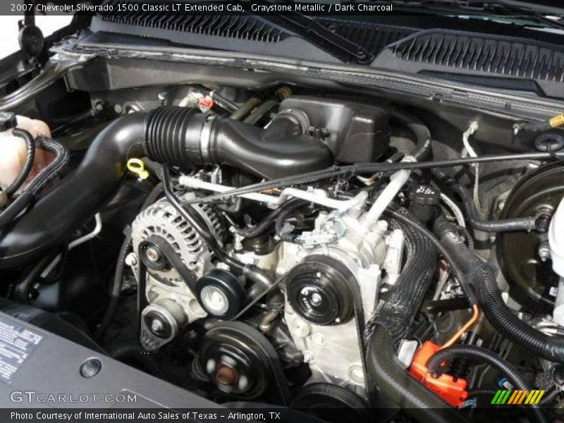 Graystone Metallic / Dark Charcoal 2007 Chevrolet Silverado 1500 Classic LT Extended Cab