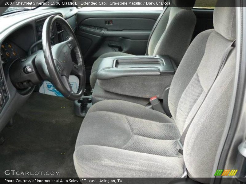 Graystone Metallic / Dark Charcoal 2007 Chevrolet Silverado 1500 Classic LT Extended Cab