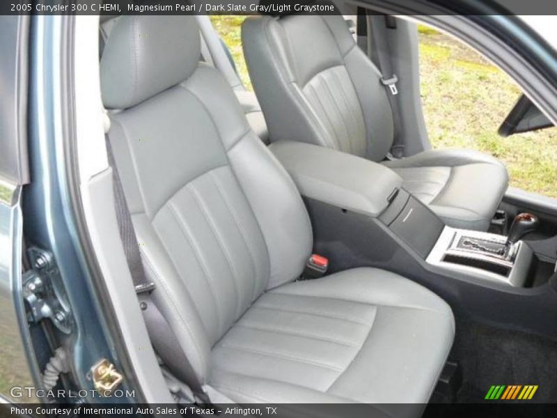 Magnesium Pearl / Dark Slate Gray/Light Graystone 2005 Chrysler 300 C HEMI