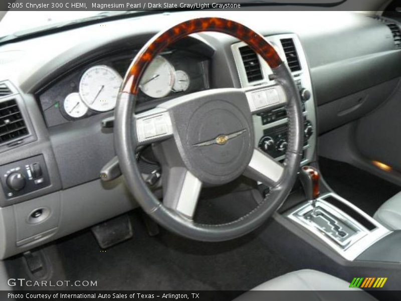 Magnesium Pearl / Dark Slate Gray/Light Graystone 2005 Chrysler 300 C HEMI