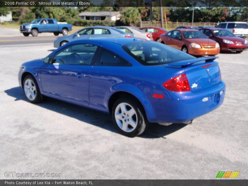 Nitrous Blue Metallic / Ebony 2008 Pontiac G5