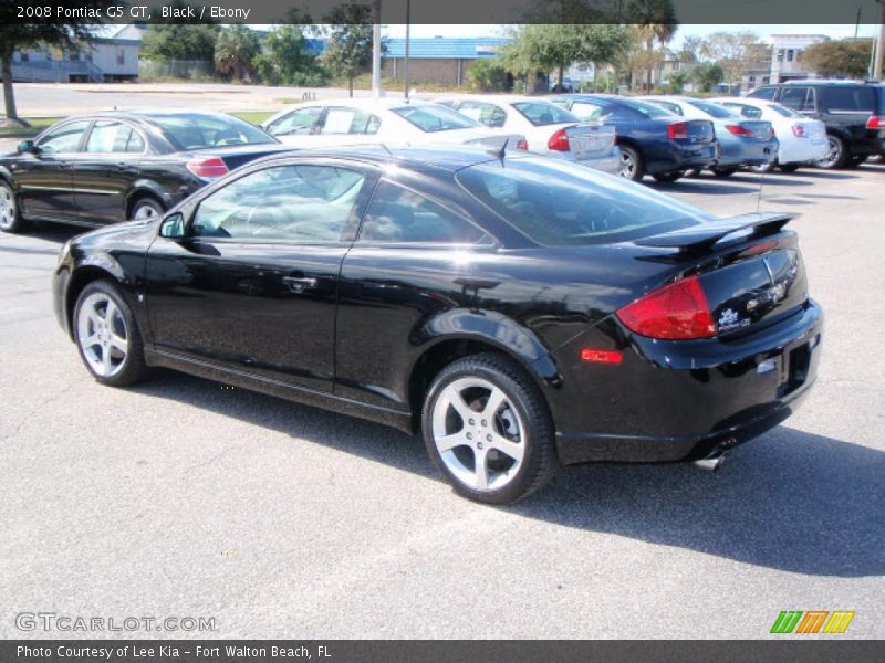 Black / Ebony 2008 Pontiac G5 GT