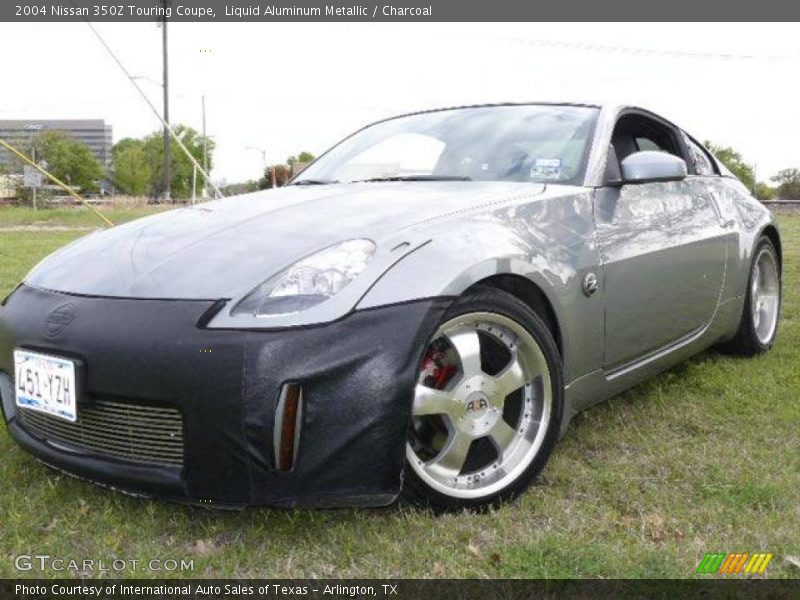 Liquid Aluminum Metallic / Charcoal 2004 Nissan 350Z Touring Coupe