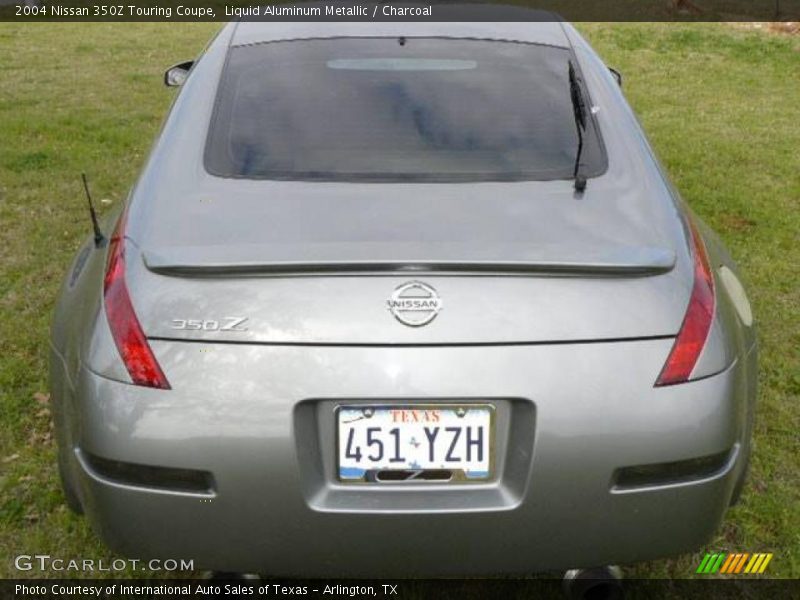 Liquid Aluminum Metallic / Charcoal 2004 Nissan 350Z Touring Coupe