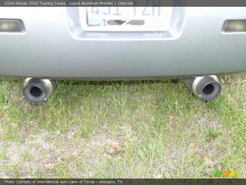 Liquid Aluminum Metallic / Charcoal 2004 Nissan 350Z Touring Coupe