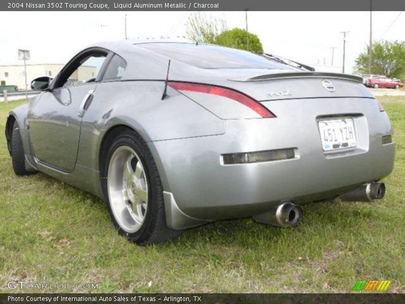 Liquid Aluminum Metallic / Charcoal 2004 Nissan 350Z Touring Coupe