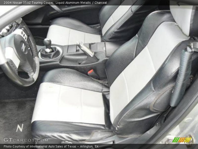 Liquid Aluminum Metallic / Charcoal 2004 Nissan 350Z Touring Coupe