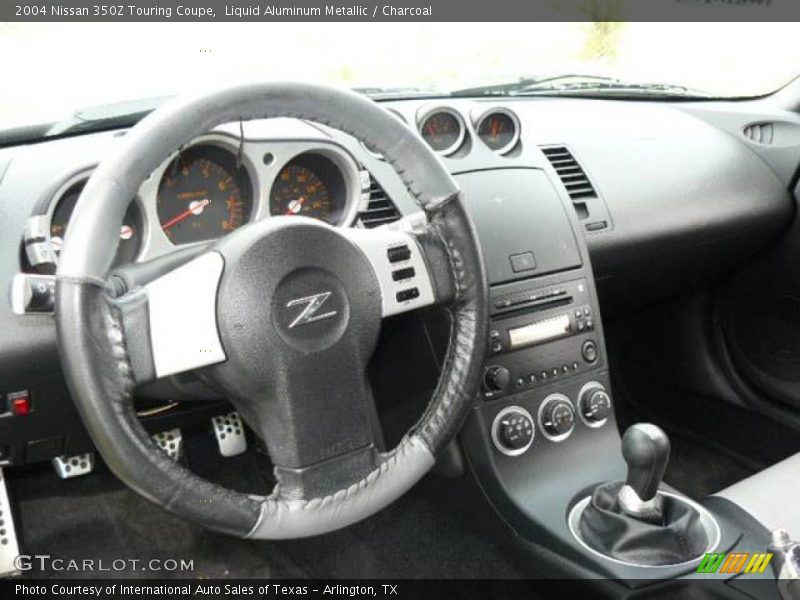 Liquid Aluminum Metallic / Charcoal 2004 Nissan 350Z Touring Coupe