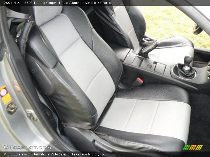 Liquid Aluminum Metallic / Charcoal 2004 Nissan 350Z Touring Coupe