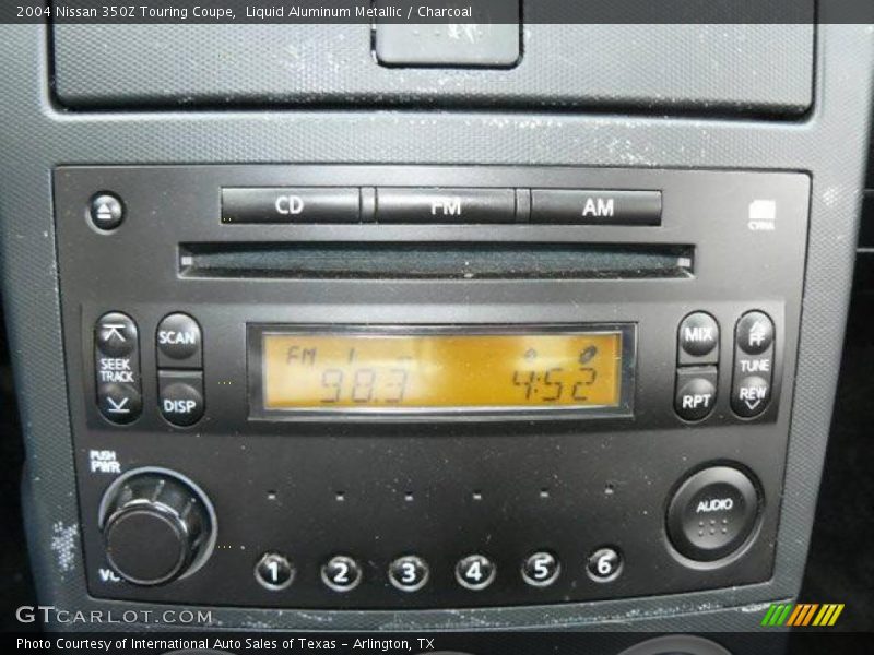 Liquid Aluminum Metallic / Charcoal 2004 Nissan 350Z Touring Coupe