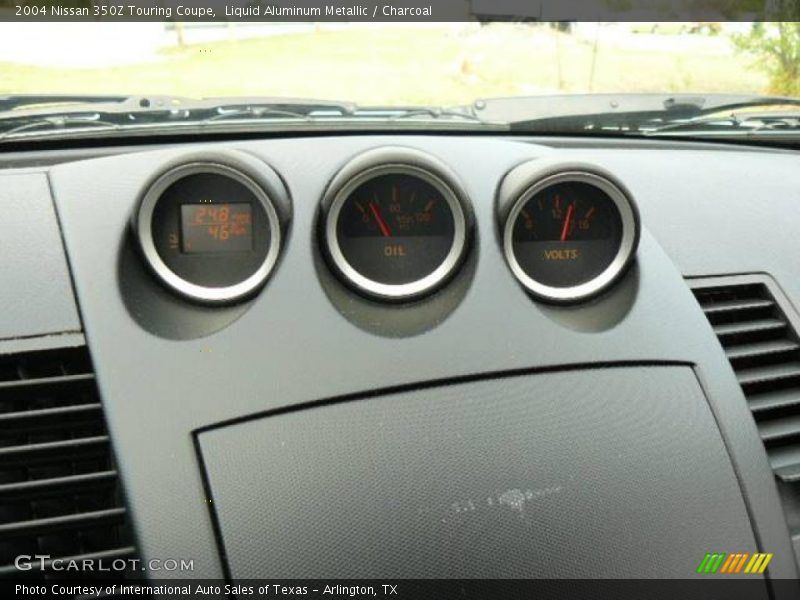 Liquid Aluminum Metallic / Charcoal 2004 Nissan 350Z Touring Coupe