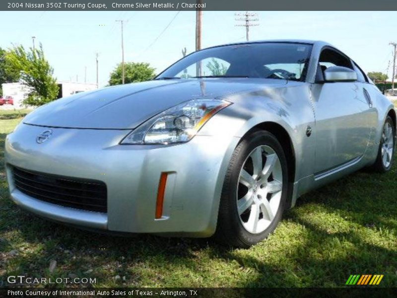 Chrome Silver Metallic / Charcoal 2004 Nissan 350Z Touring Coupe