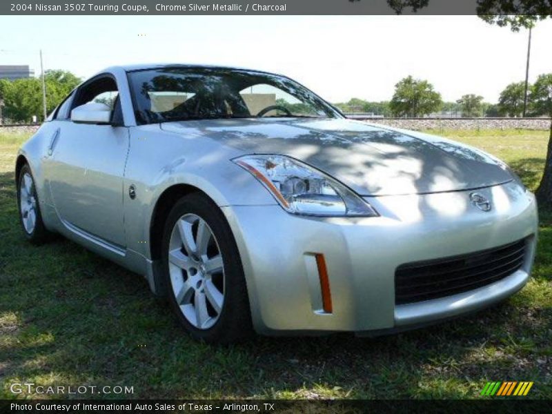 Chrome Silver Metallic / Charcoal 2004 Nissan 350Z Touring Coupe