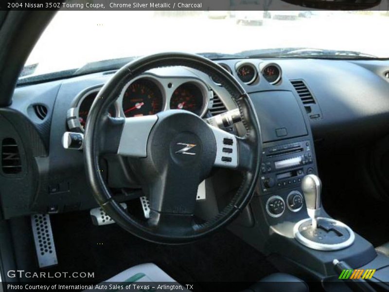 Chrome Silver Metallic / Charcoal 2004 Nissan 350Z Touring Coupe