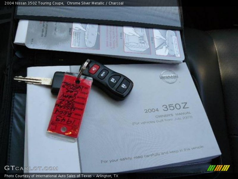 Chrome Silver Metallic / Charcoal 2004 Nissan 350Z Touring Coupe
