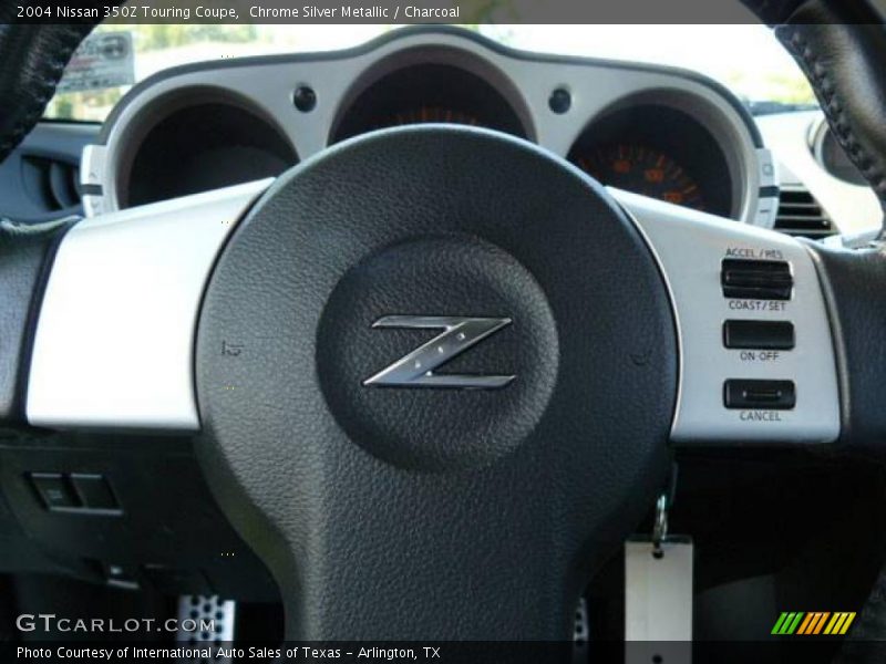 Chrome Silver Metallic / Charcoal 2004 Nissan 350Z Touring Coupe