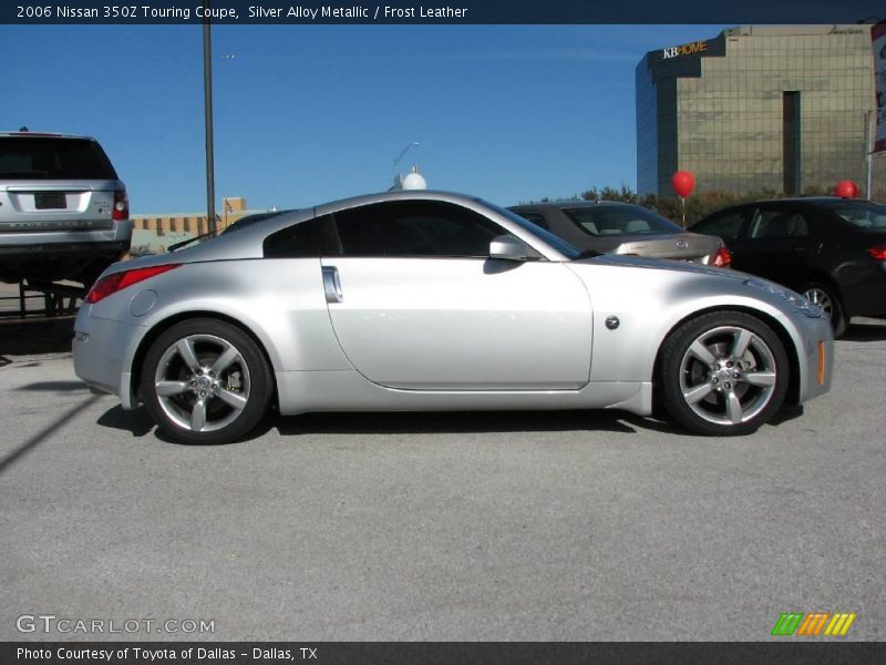 Silver Alloy Metallic / Frost Leather 2006 Nissan 350Z Touring Coupe