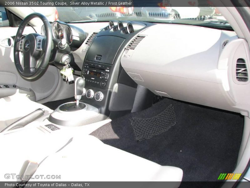 Silver Alloy Metallic / Frost Leather 2006 Nissan 350Z Touring Coupe