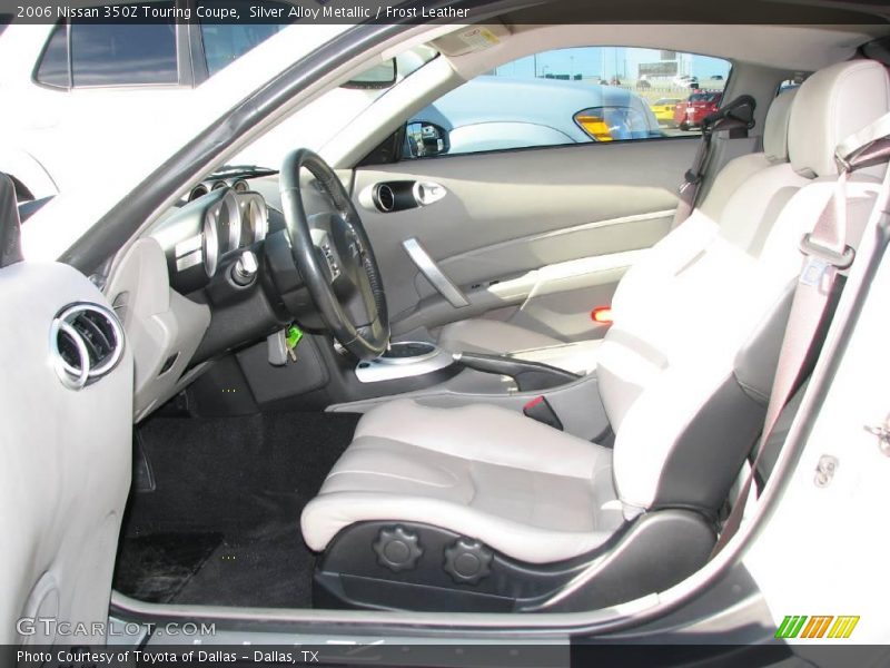Silver Alloy Metallic / Frost Leather 2006 Nissan 350Z Touring Coupe