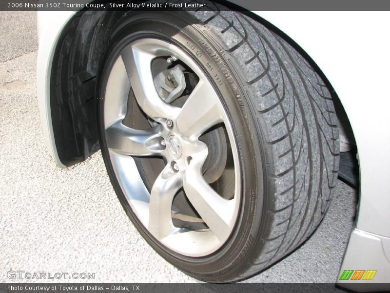 Silver Alloy Metallic / Frost Leather 2006 Nissan 350Z Touring Coupe