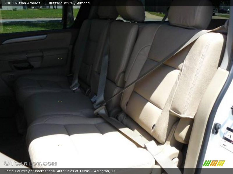 Blizzard White / Almond 2008 Nissan Armada SE