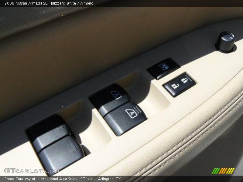 Blizzard White / Almond 2008 Nissan Armada SE