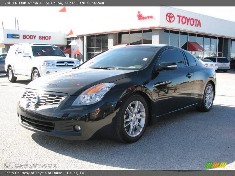 Super Black / Charcoal 2008 Nissan Altima 3.5 SE Coupe
