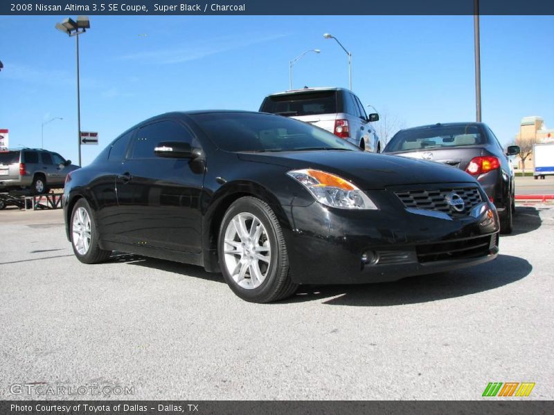 Super Black / Charcoal 2008 Nissan Altima 3.5 SE Coupe