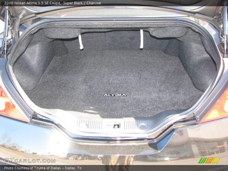 Super Black / Charcoal 2008 Nissan Altima 3.5 SE Coupe