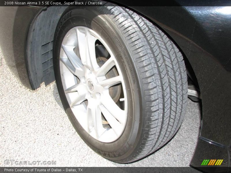 Super Black / Charcoal 2008 Nissan Altima 3.5 SE Coupe