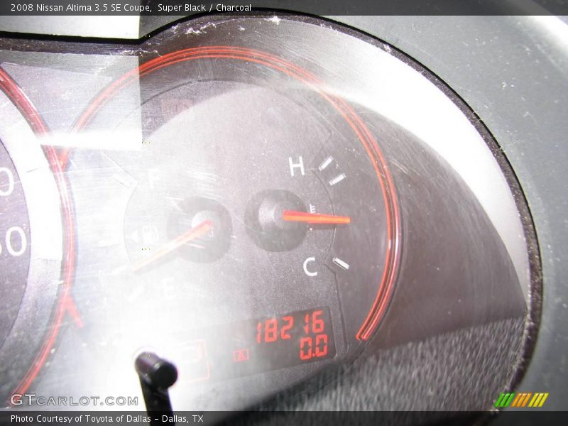 Super Black / Charcoal 2008 Nissan Altima 3.5 SE Coupe
