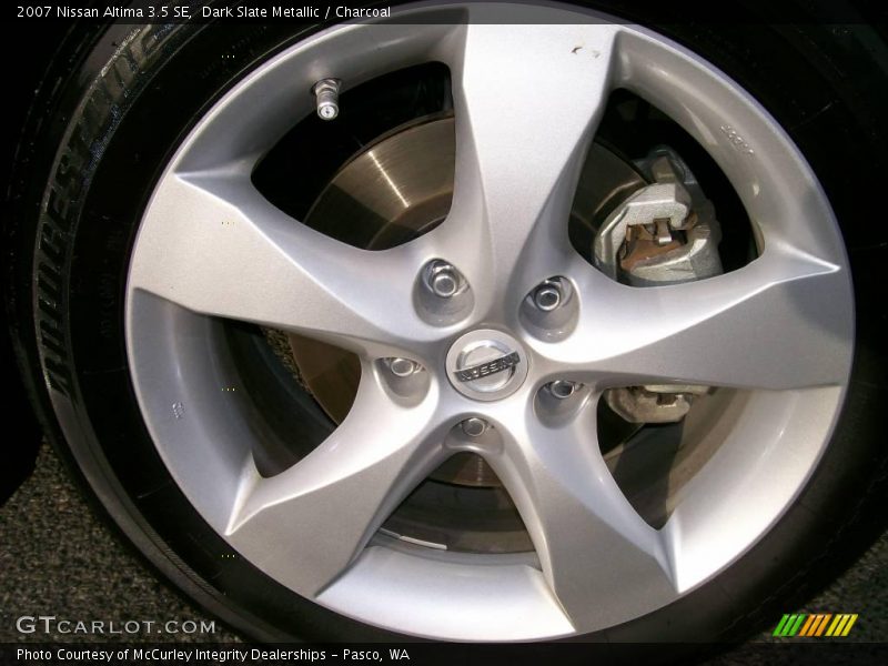 Dark Slate Metallic / Charcoal 2007 Nissan Altima 3.5 SE