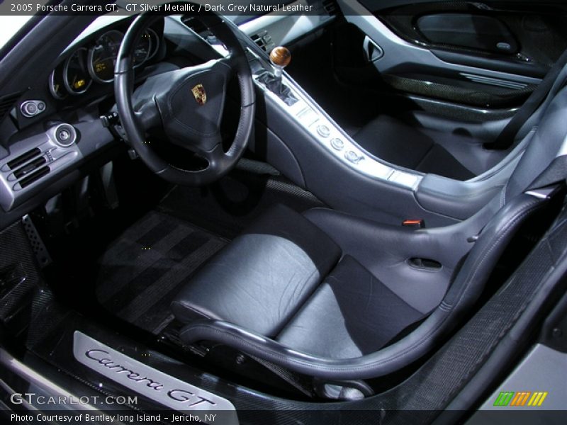 GT Silver Metallic / Dark Grey Natural Leather 2005 Porsche Carrera GT