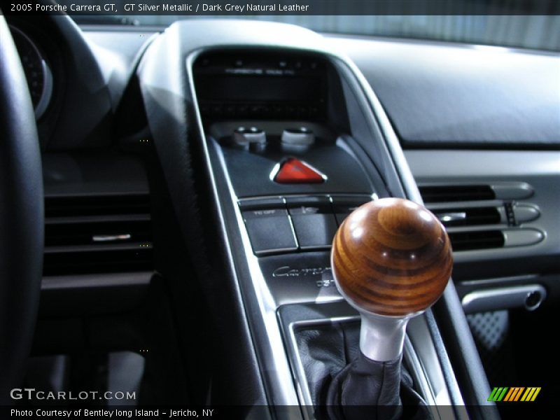 GT Silver Metallic / Dark Grey Natural Leather 2005 Porsche Carrera GT