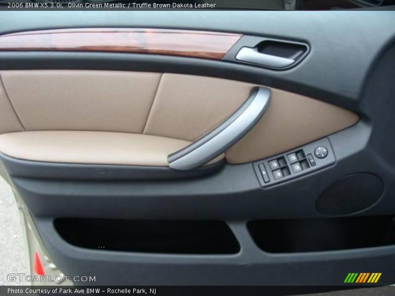 Olivin Green Metallic / Truffle Brown Dakota Leather 2006 BMW X5 3.0i