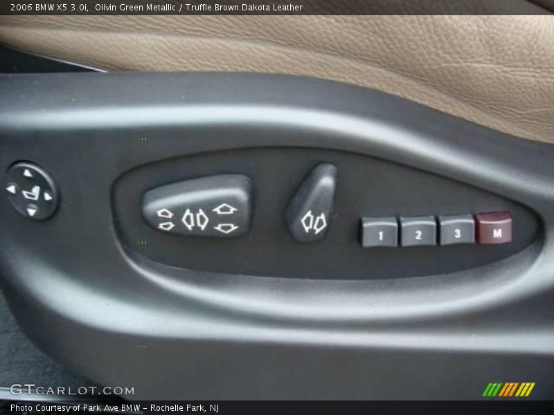 Olivin Green Metallic / Truffle Brown Dakota Leather 2006 BMW X5 3.0i