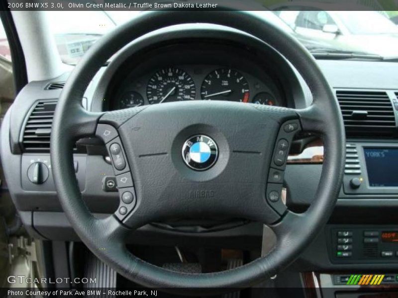 Olivin Green Metallic / Truffle Brown Dakota Leather 2006 BMW X5 3.0i